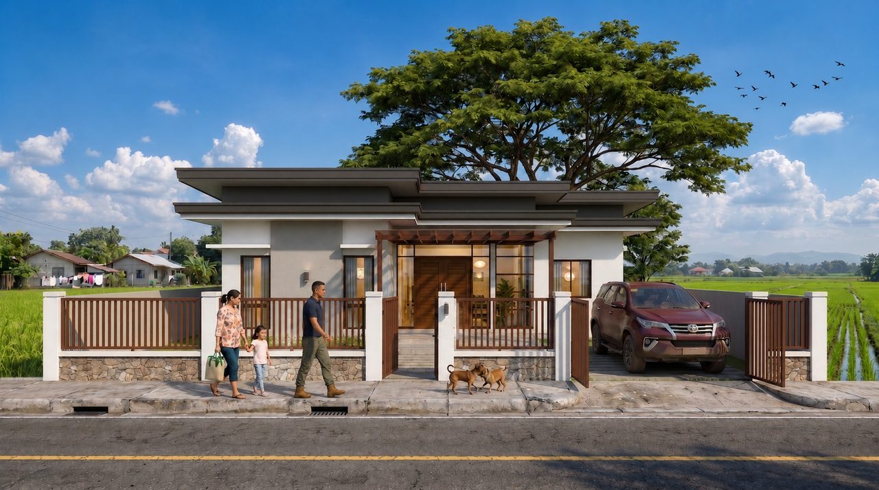 Tarlac bungalow exterior